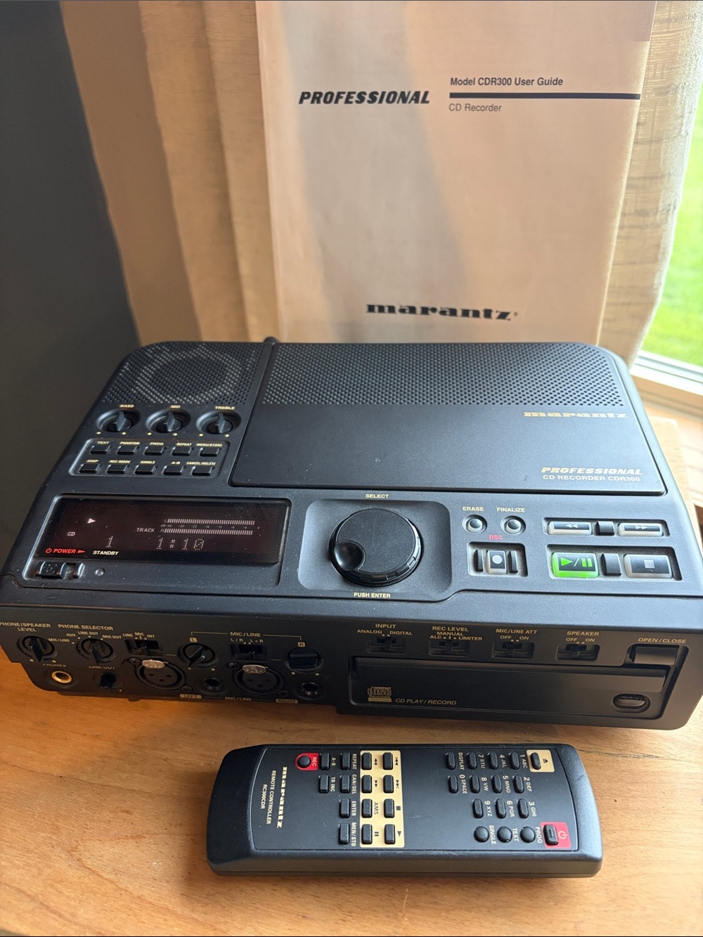 Marantz CDR300 Professional CD Recorder W/ REMOTE